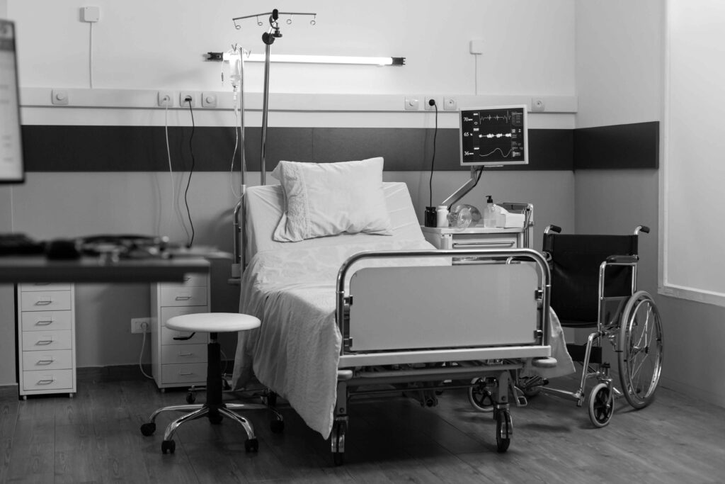 Healthcare,hospital bed by Freepik